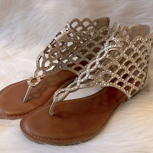 Sparkly sandals
